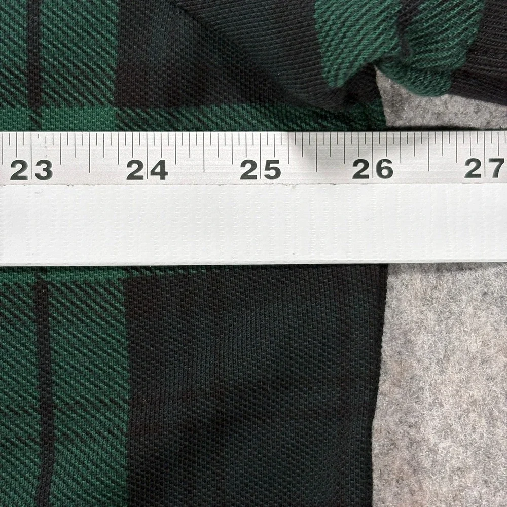 Polo Ralph Lauren Polo Shirt Mens XXL Green Black Plaid Tartan Slim Fit Pony NWT